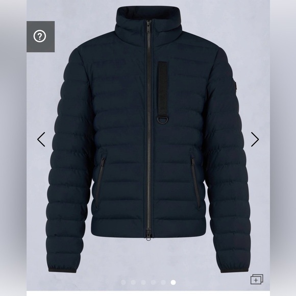 Men’s Navy Blue Laki Puff Jacket Sz Large - Picture 1 of 16